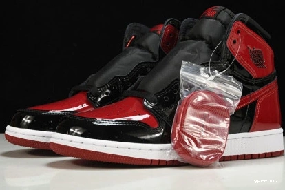 Hyperoad HIGH AIR 1 “BRED OG JORDAN PATENT” 0822